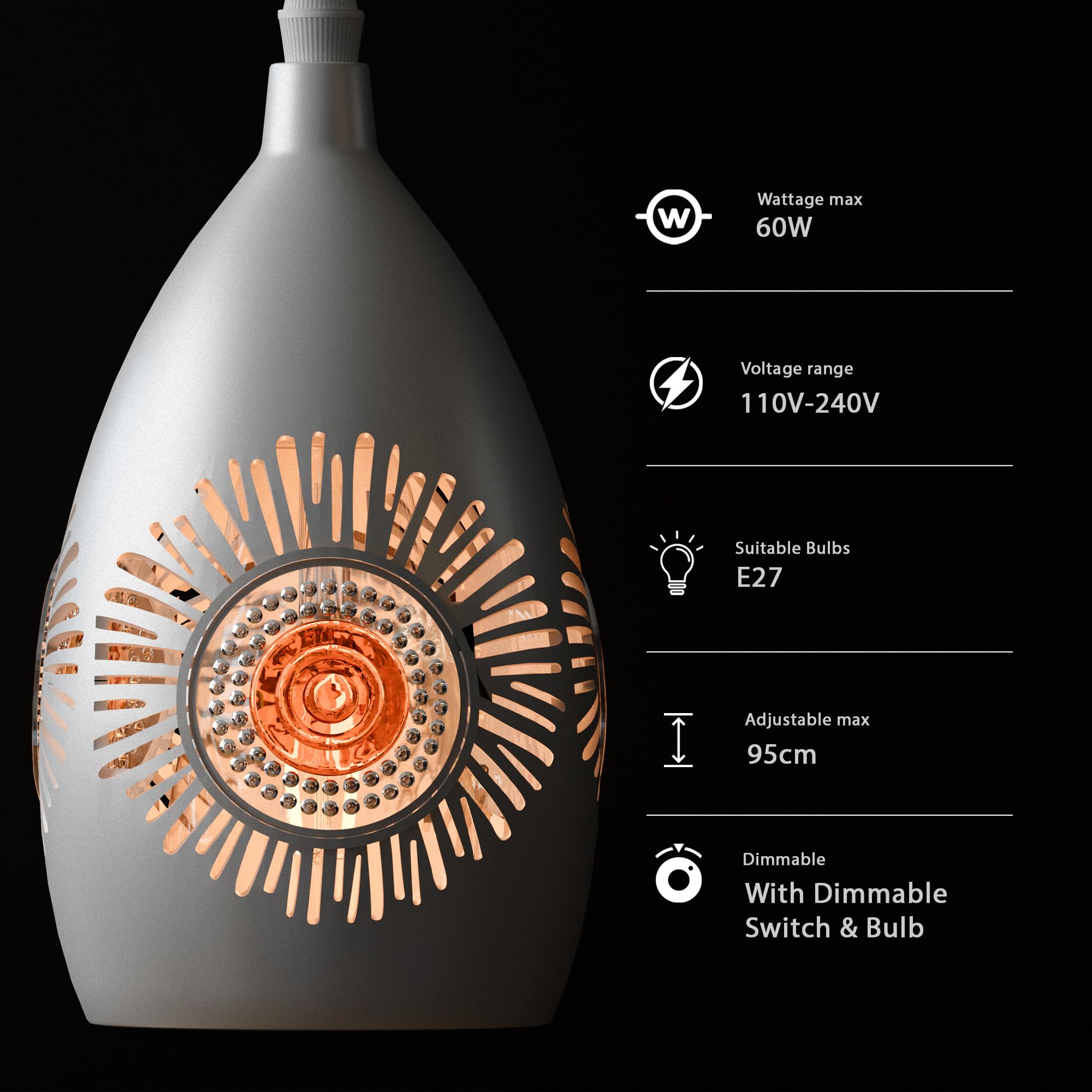 Industrial LED Pendant Ceiling Light ~6307