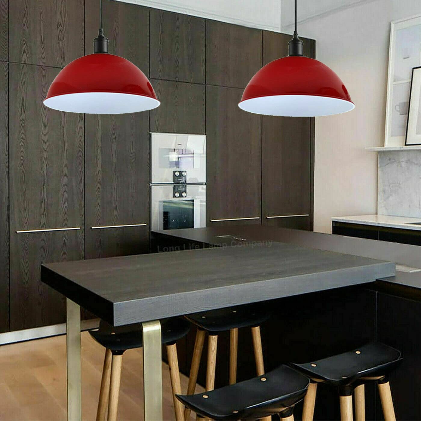 Vintage Pendant Light With E27 Holder ~6197