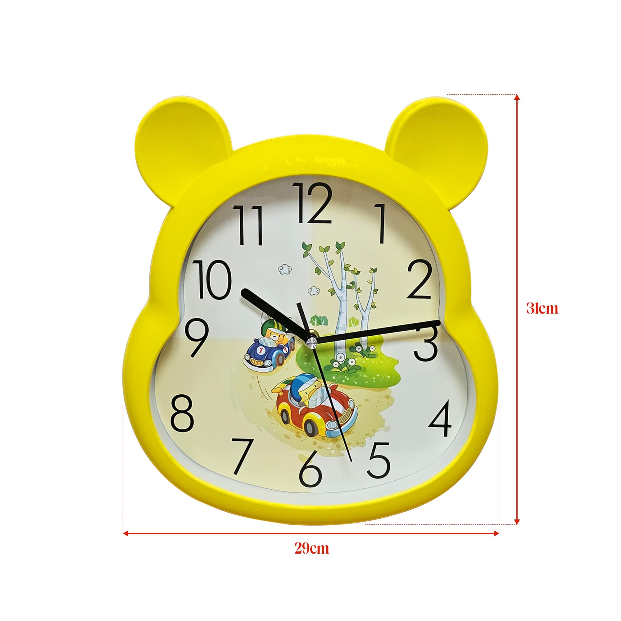 Battery Powered Wall Clock for Kids ~5169