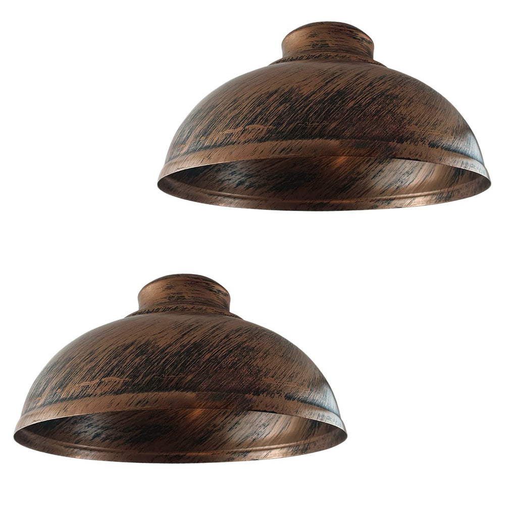 Modern Industrial Curvy Metal Ceiling Lamp Shade Easy Fit Home Decor