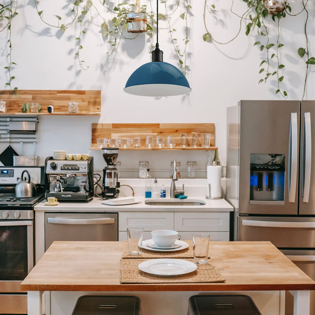 Vintage Pendant Light With E27 Holder ~6197