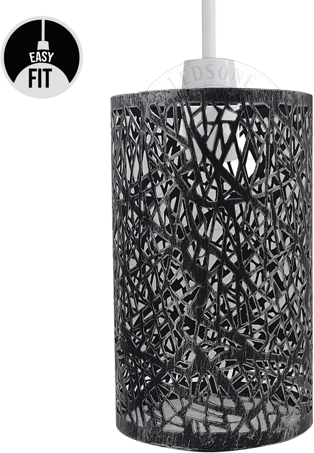 Modern Metal Drum Easy Fit Ceiling Pendant Lamp Shade for Table Lights