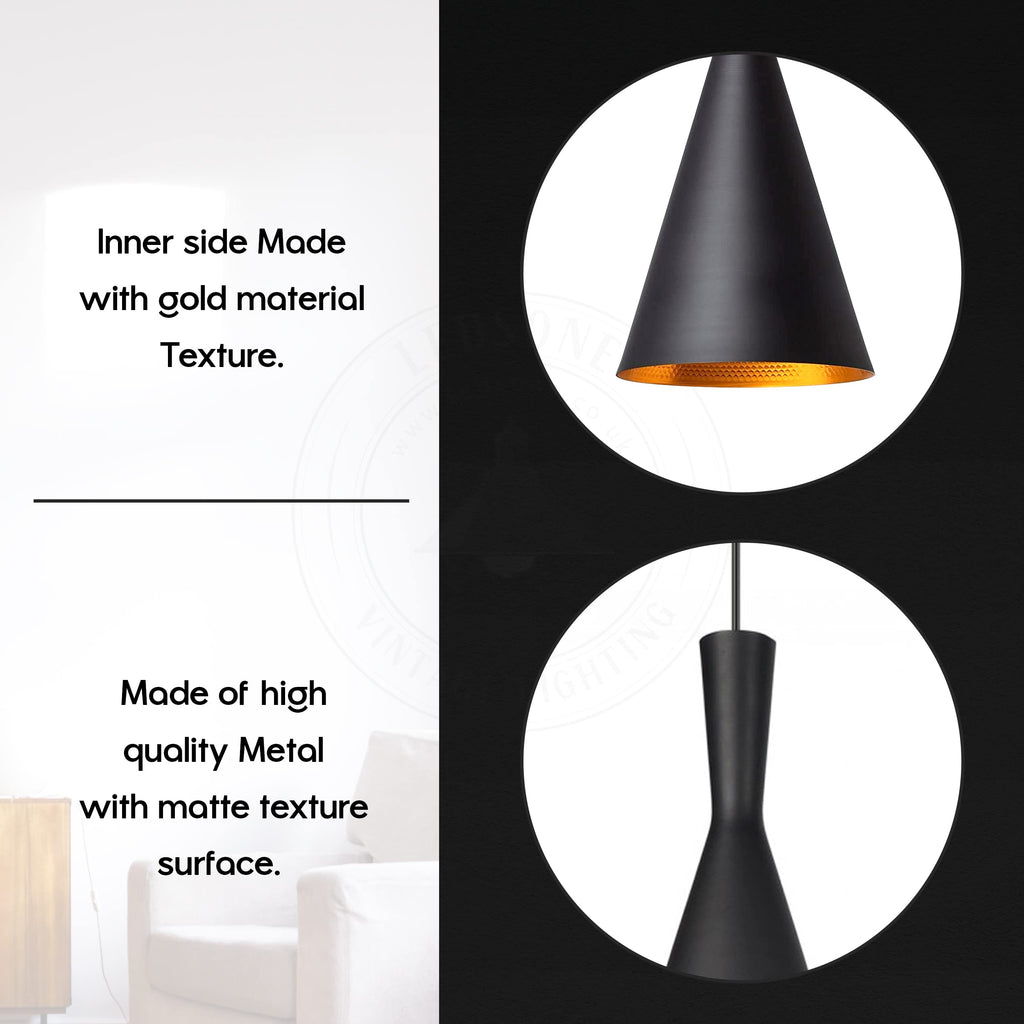 Industrial Metal 3 Head Ceiling Lamp Fixture ~6317