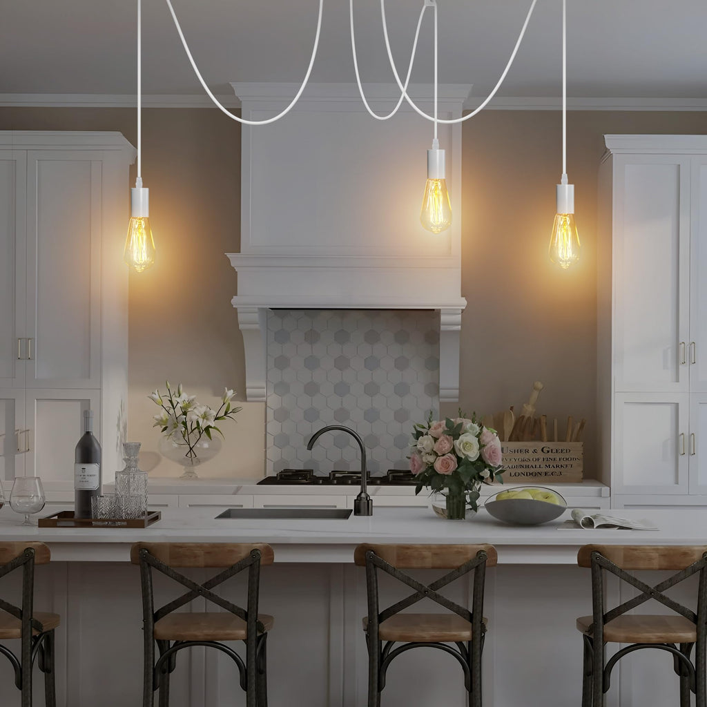 Industrial LED Chandelier Light Fixture ~6376