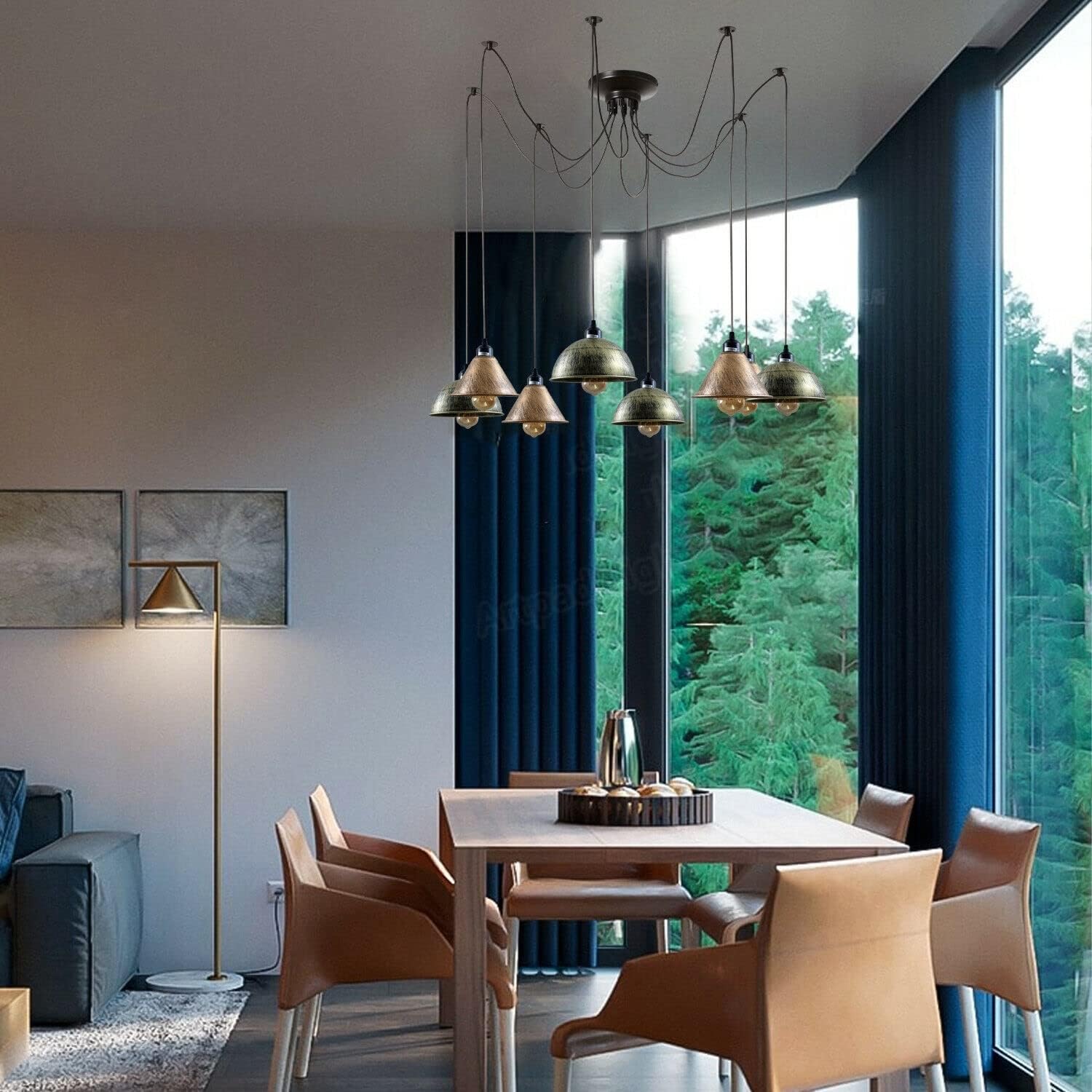 8 Head Chandelier Ceiling Lighting Fixture ~6200