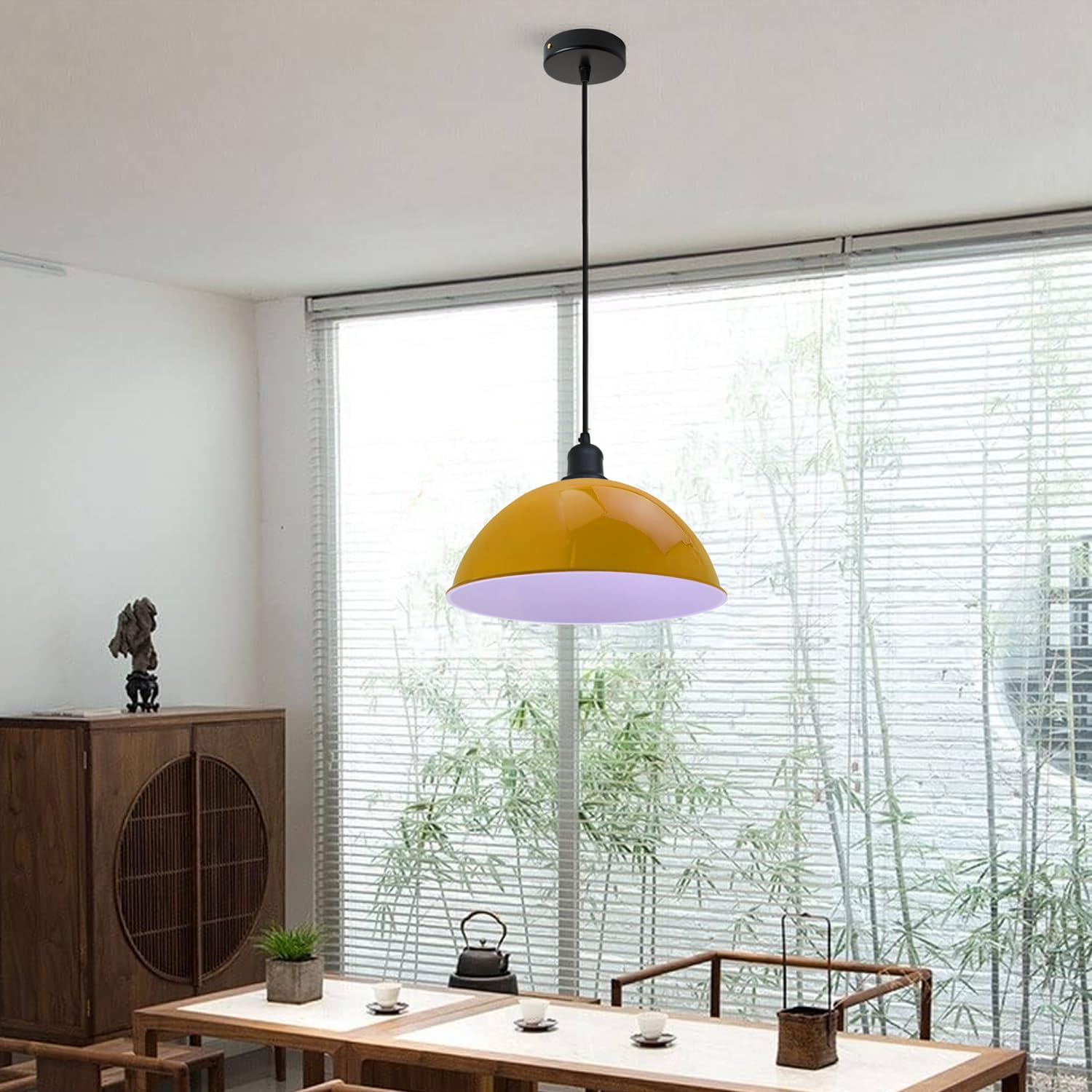 Vintage Pendant Light With E27 Holder ~6197