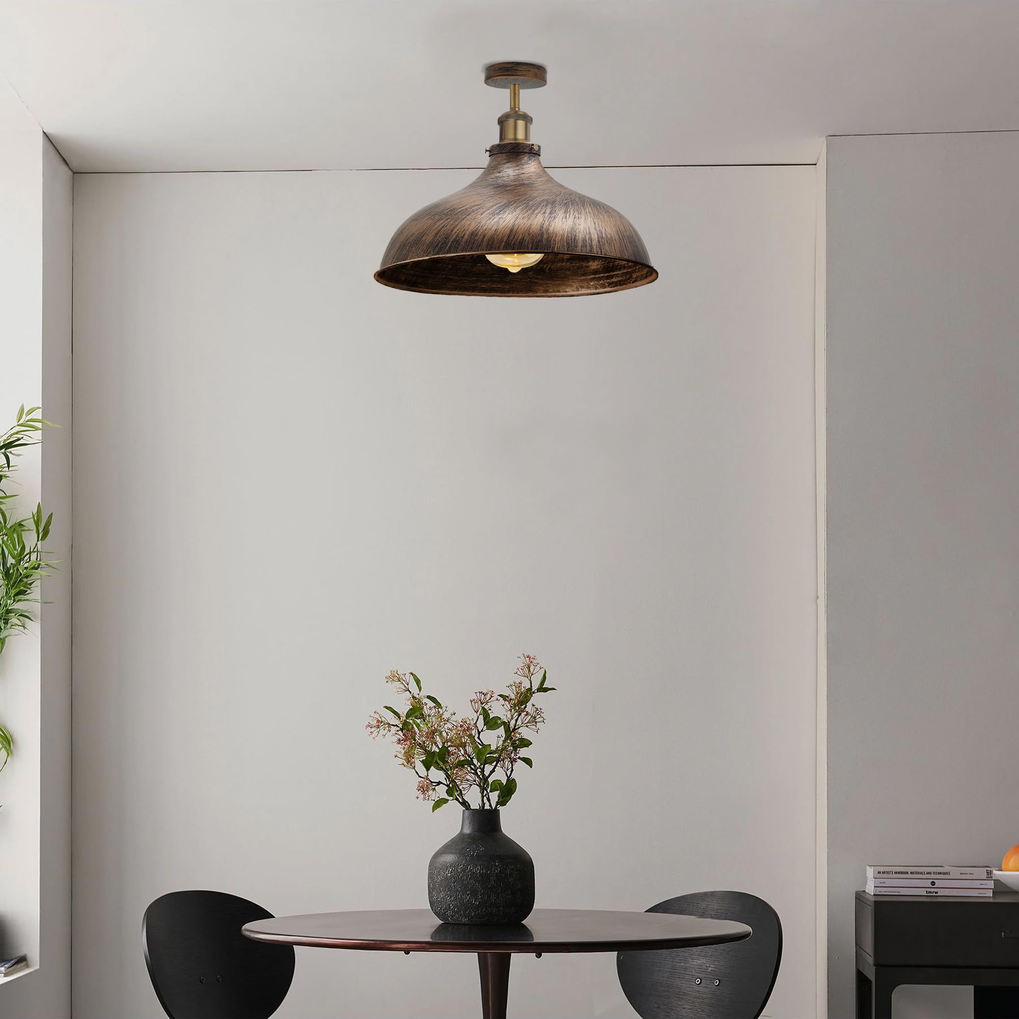 Industrial Style LED Ceiling Light Fixture