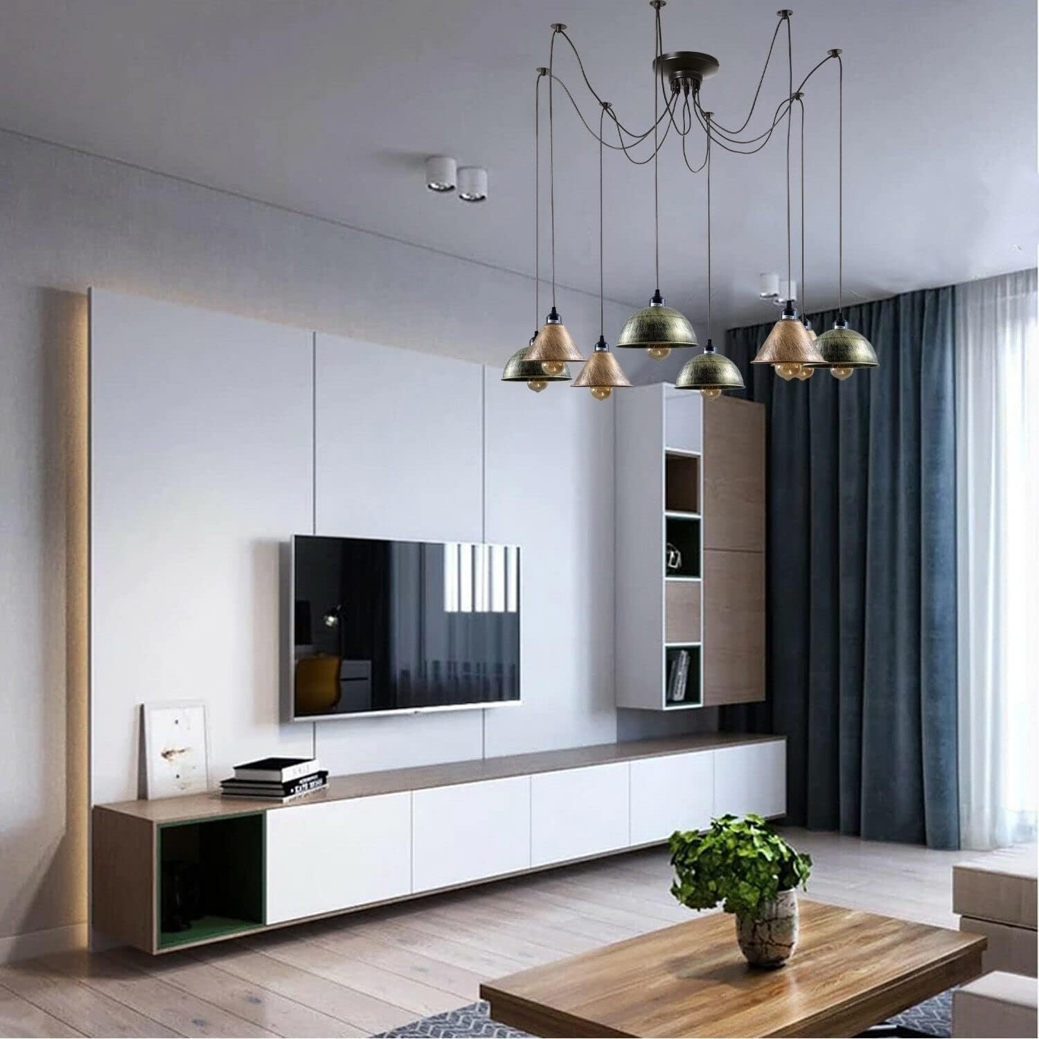 8 Head Chandelier Ceiling Lighting Fixture ~6200