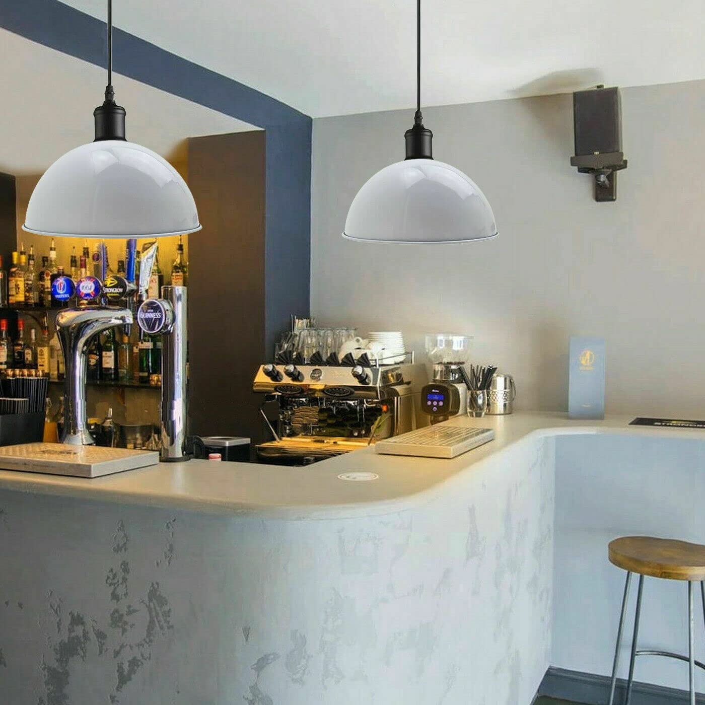 Vintage Pendant Light With E27 Holder ~6197