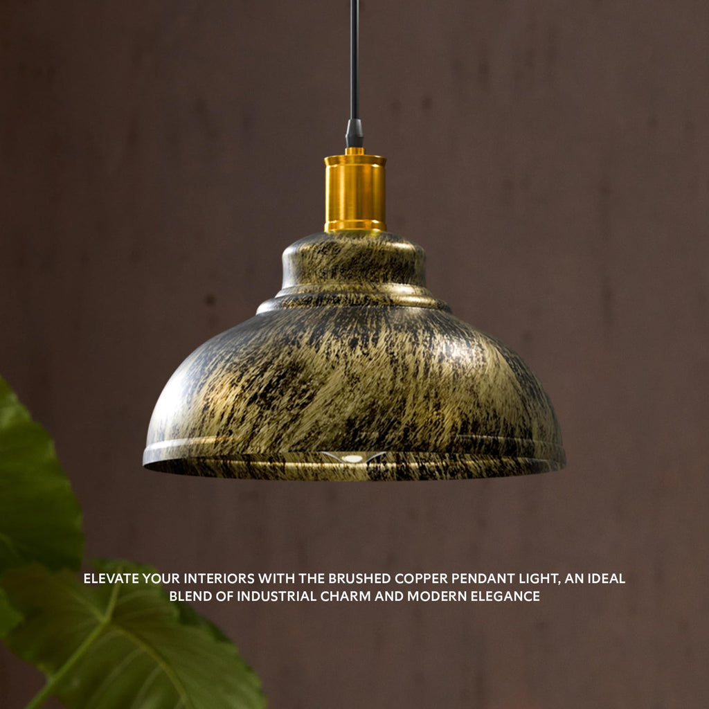 Industrial Pendant Light 29cm Metal ~6191