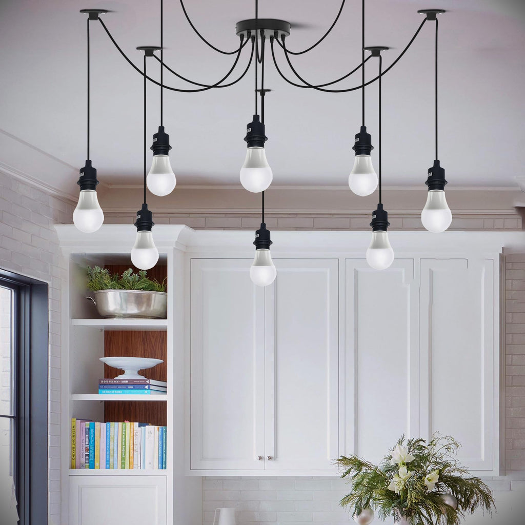 Industrial Vintage E27 Ceiling Chandelier Light ~6298