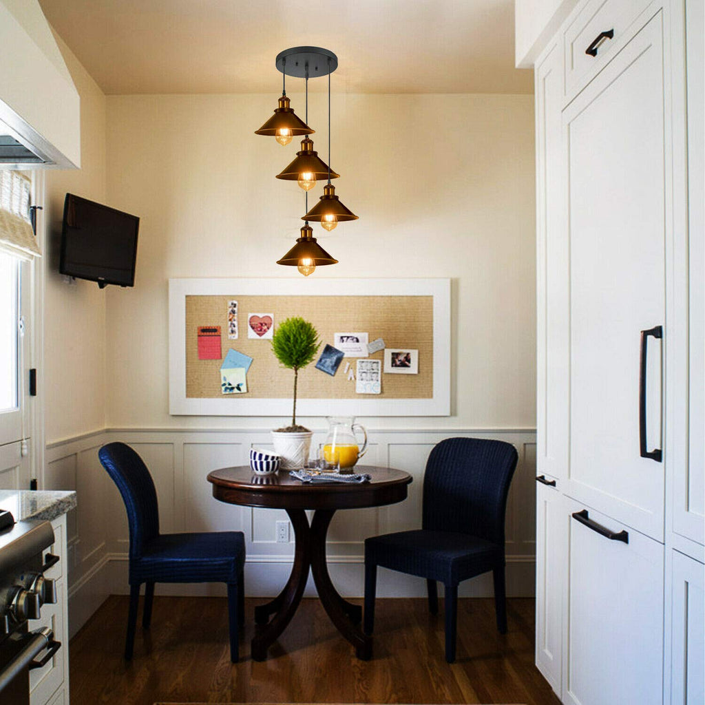 Vintage Cluster Ceiling Light Fitting ~6387