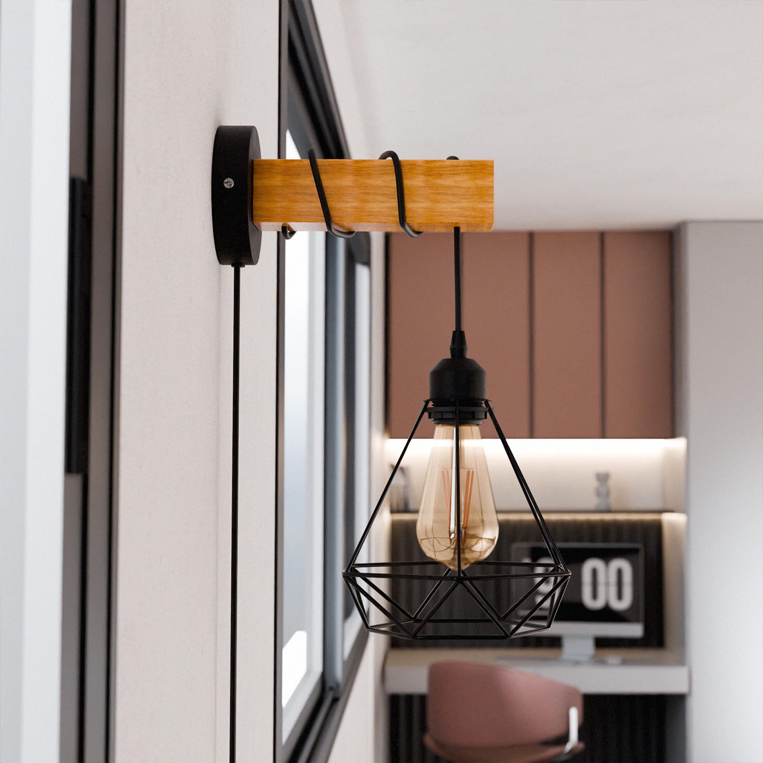 Industrial Dimmable Wall Lights ~6335