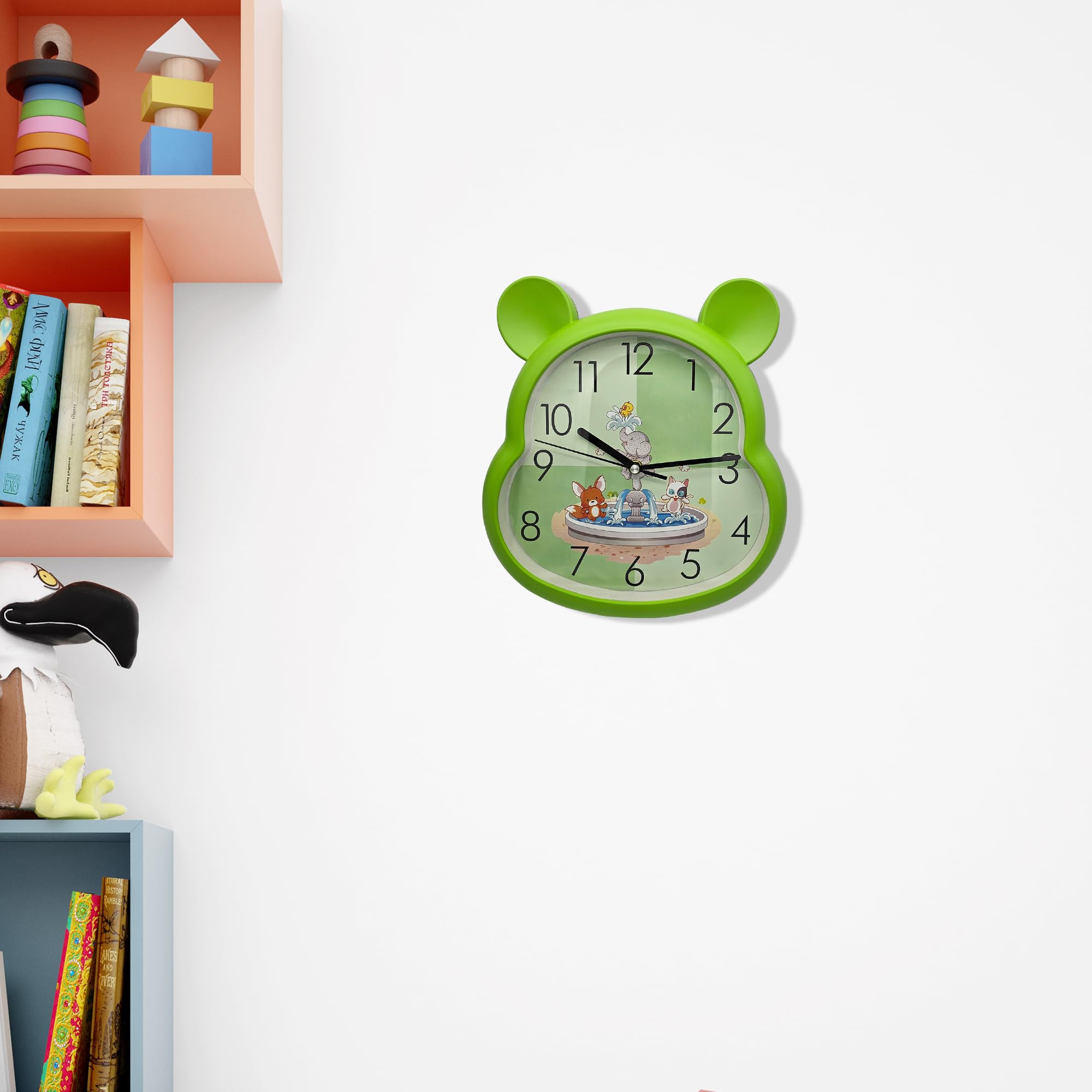 Battery Powered Wall Clock for Kids ~5169