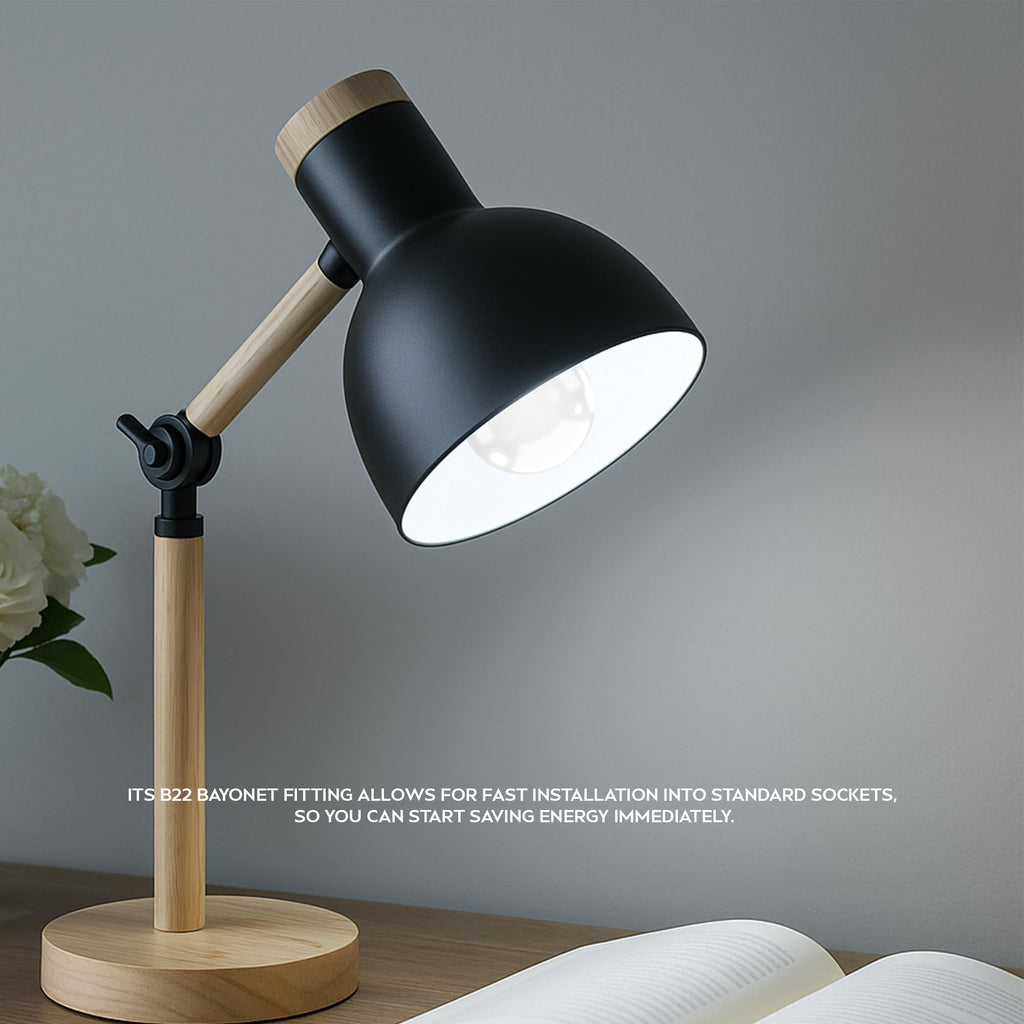 6 Pack LED E27/B22 Bulb 5W-22W Cool White 6400K Non Dimmable ~6294