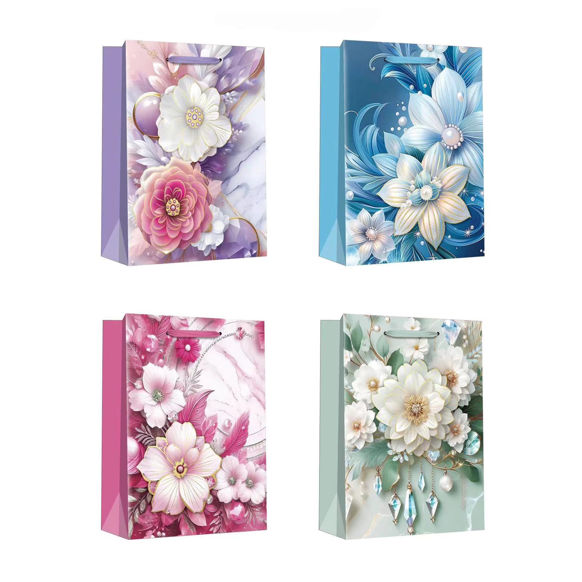 Gift Bags with Handles and Assorted Designs~6300