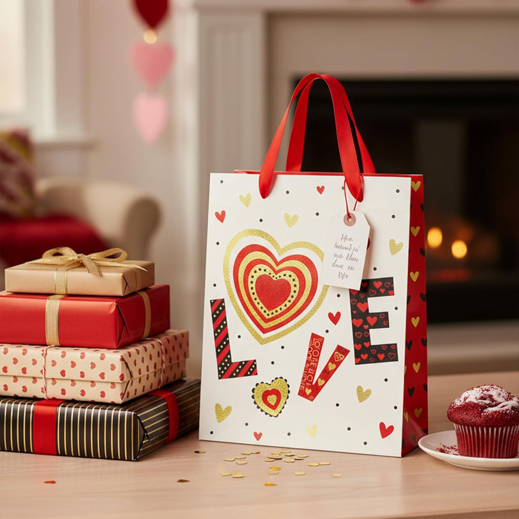 Luxury Matte Kraft Paper Gift Bags Assorted Sizes for Parties & Holidays