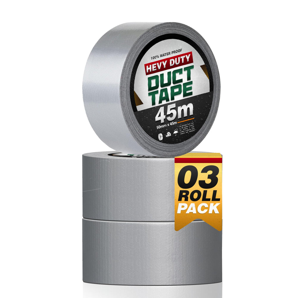 Heavy Duty Silver Cloth Gaffer Duct Tape for Repairs and Bundling