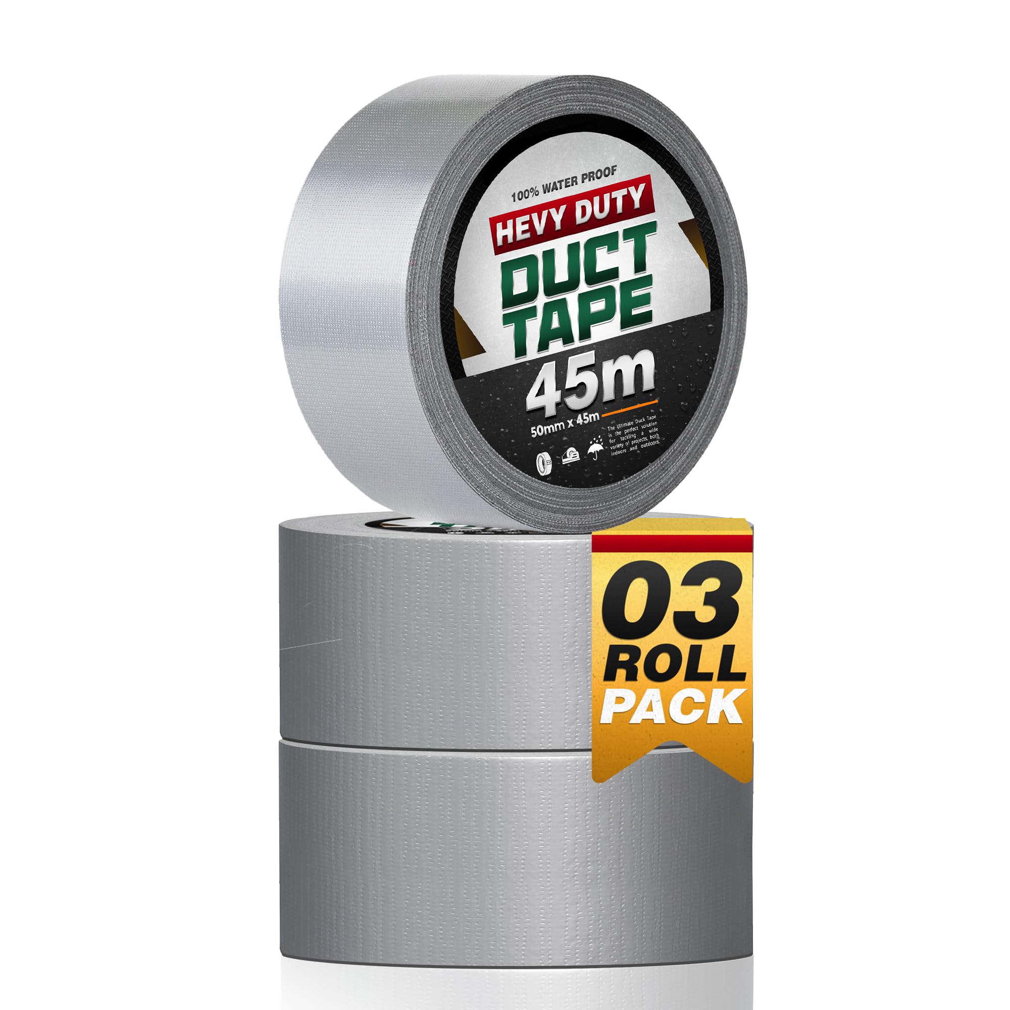 Cloth Gaffer Duct Tape 5cm Wide 45m Long ~6198