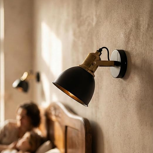 Black Metal Industrial Multi-Directional 3-Head Ceiling Spotlight Fixture