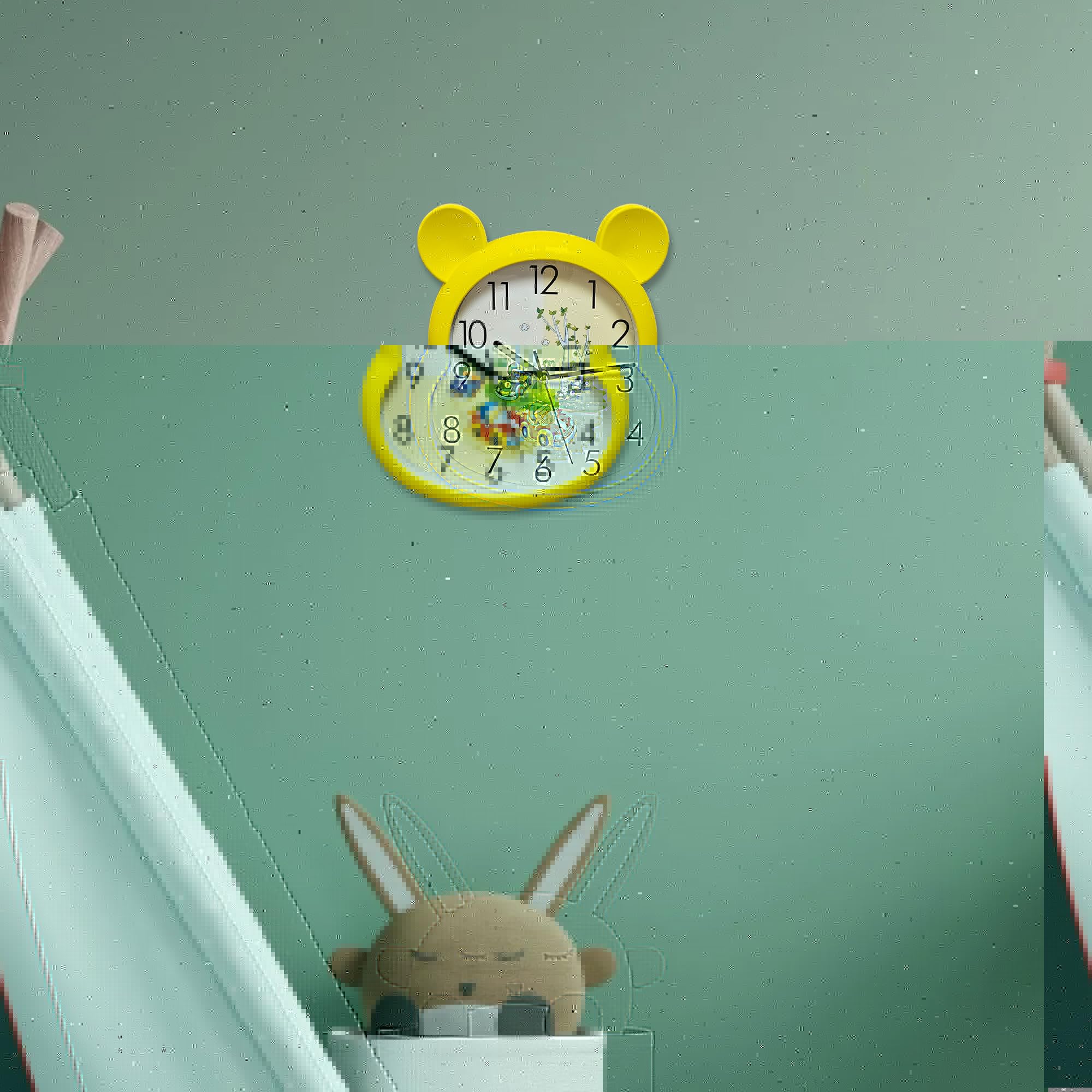 Battery Powered Wall Clock for Kids ~5169