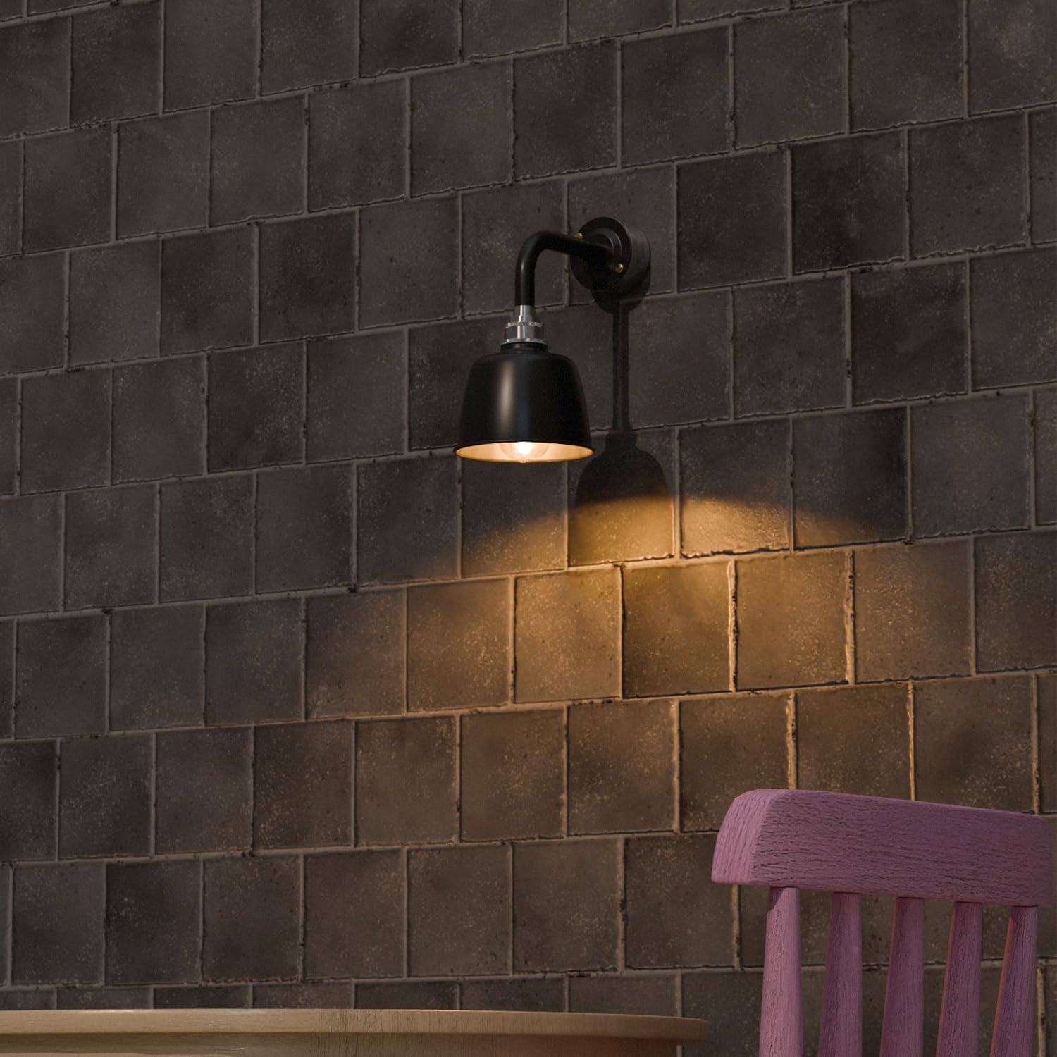 Conduit pipe Wall light Metal ~6223