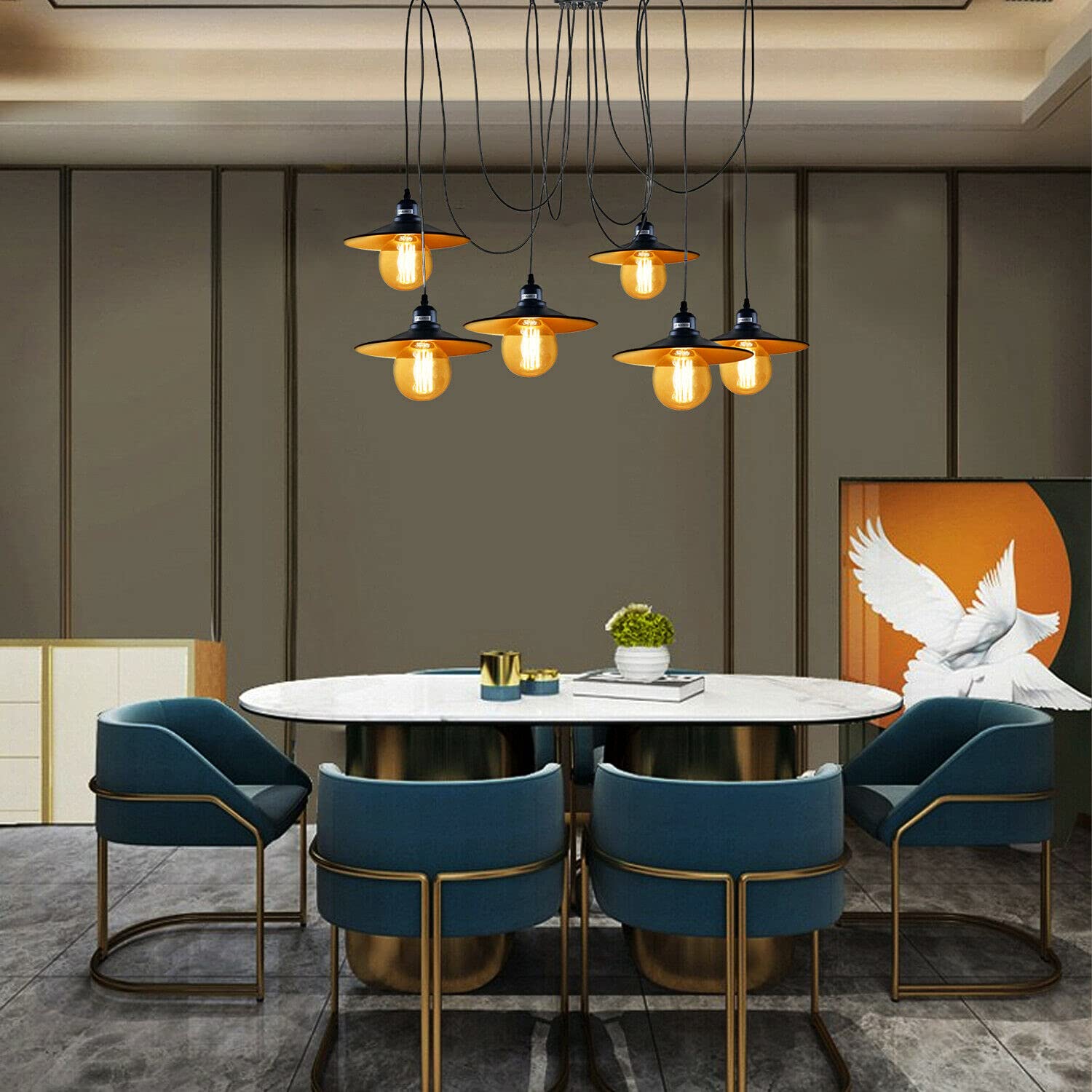 Vintage Industrial Ceiling Light