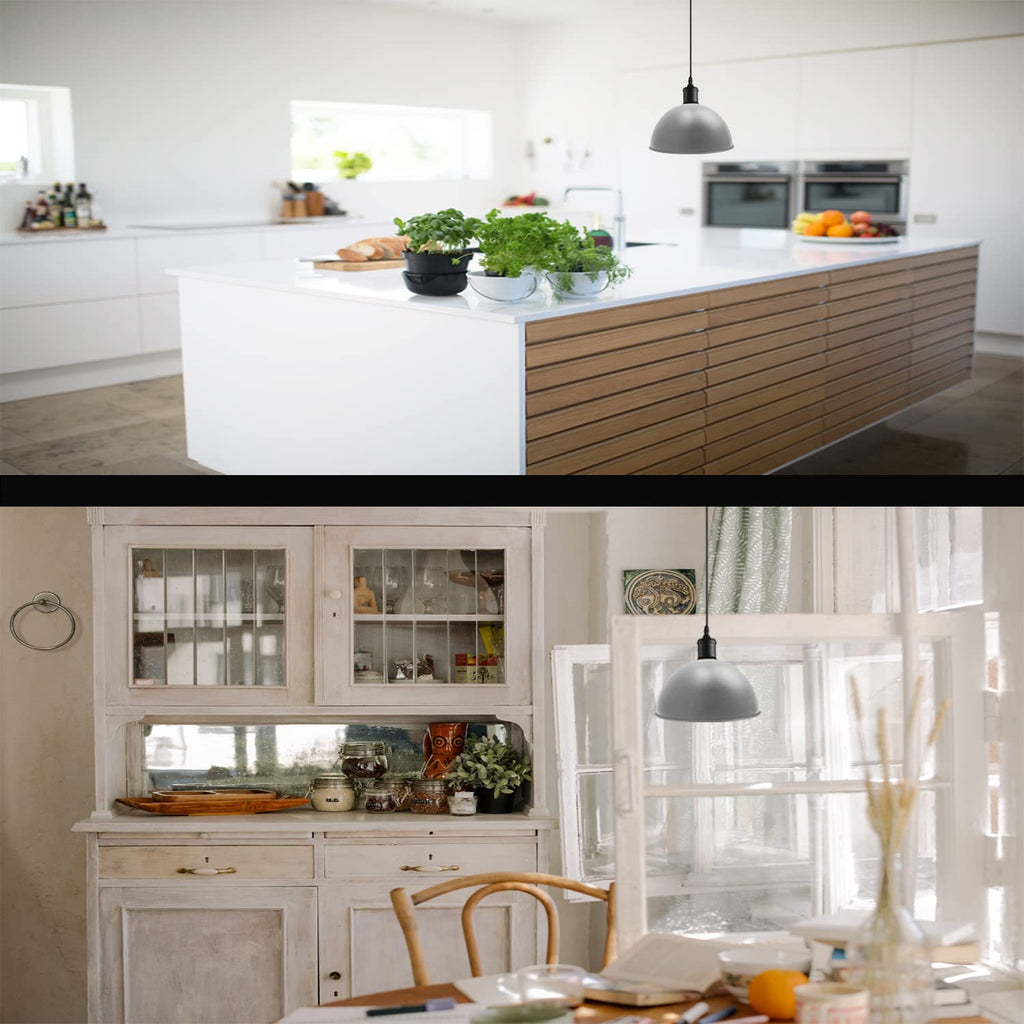 Vintage Pendant Light With E27 Holder ~6197