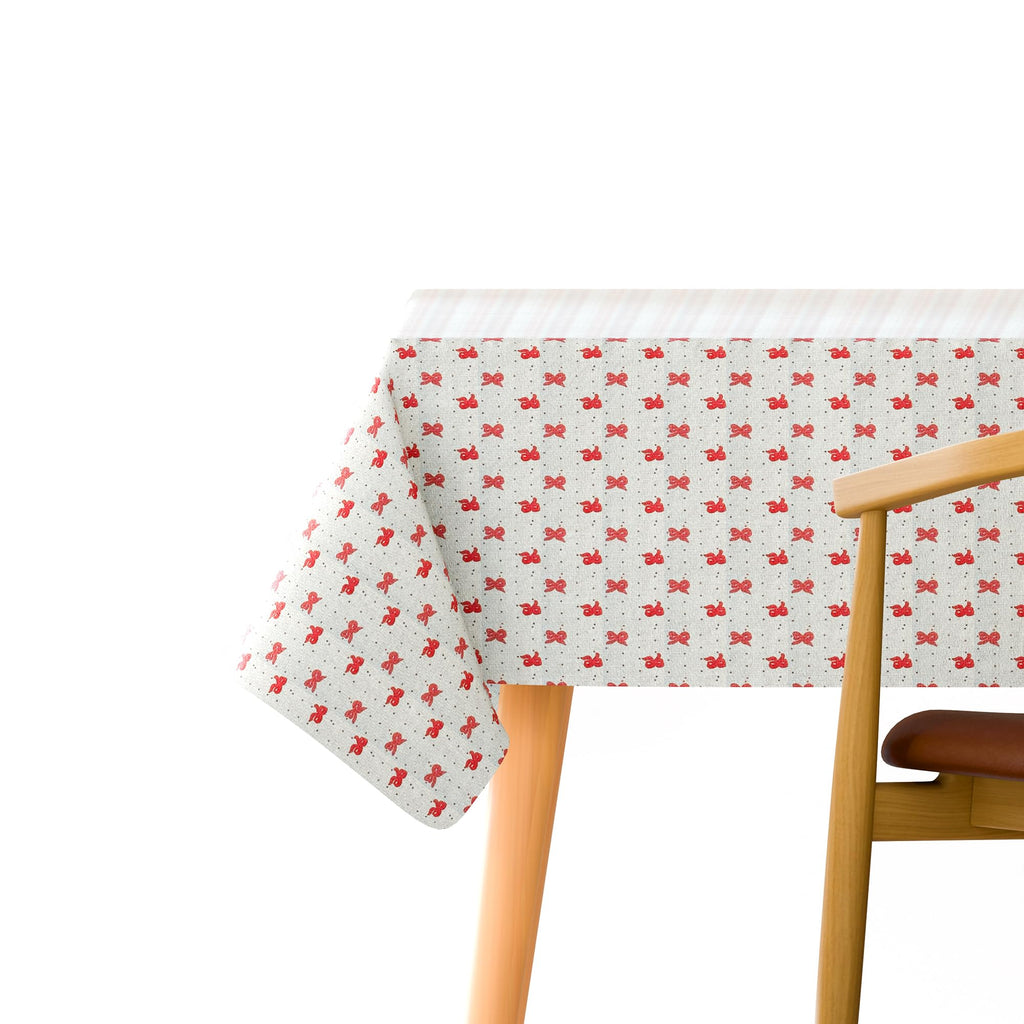 Modern Washable Square Tablecloth for Dining, Events, Parties, Indoor Outdoor Use