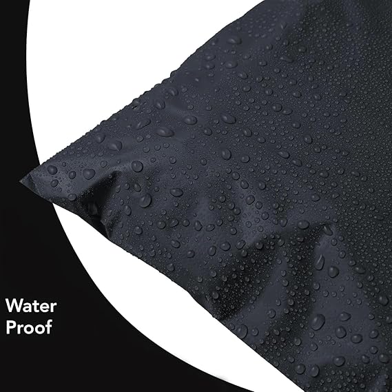 Large Black Polyethylene Mailing Bags Waterproof Self-Adhesive Shipping Envelopes