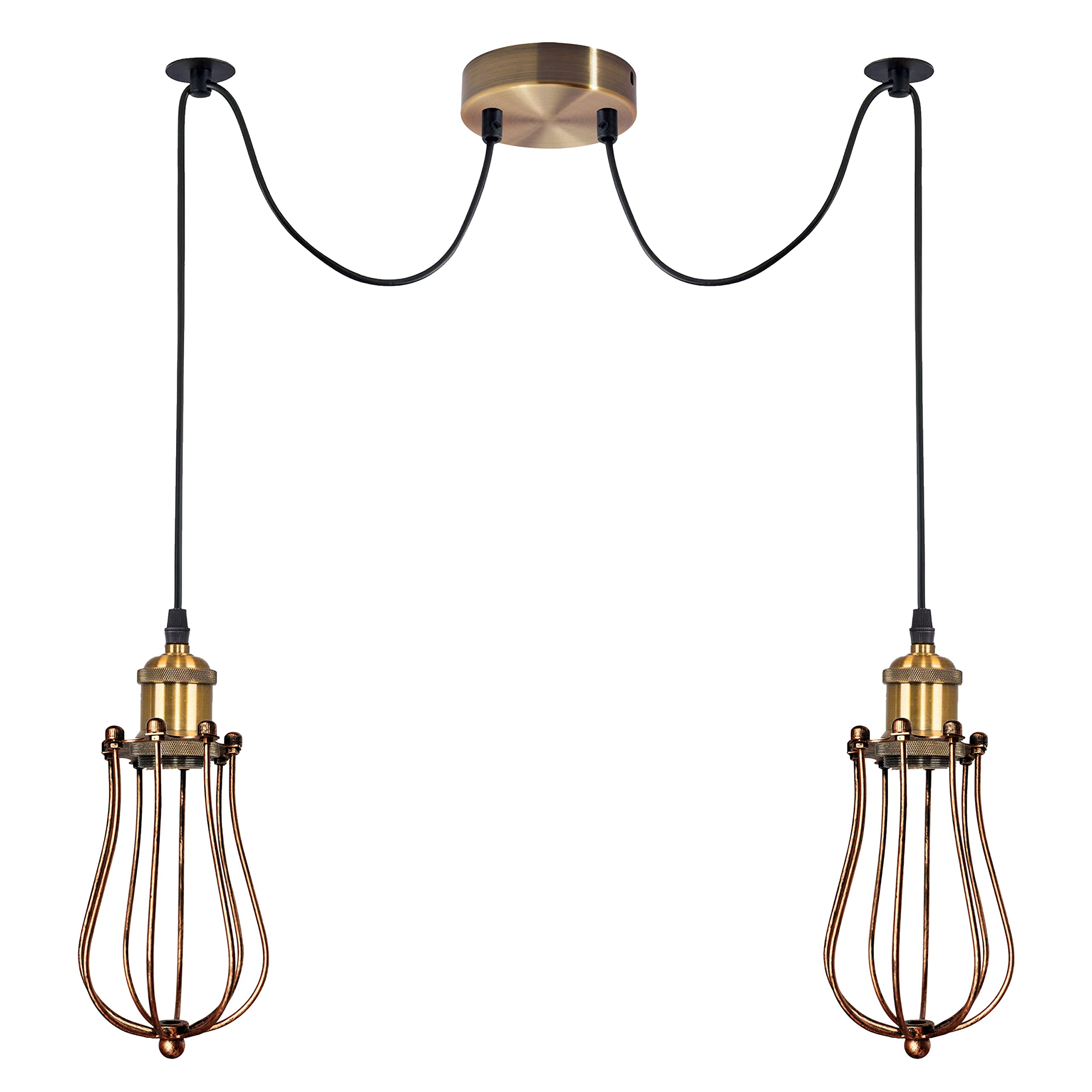 Industrial Modern Copper Pendant Light Fixture ~6303