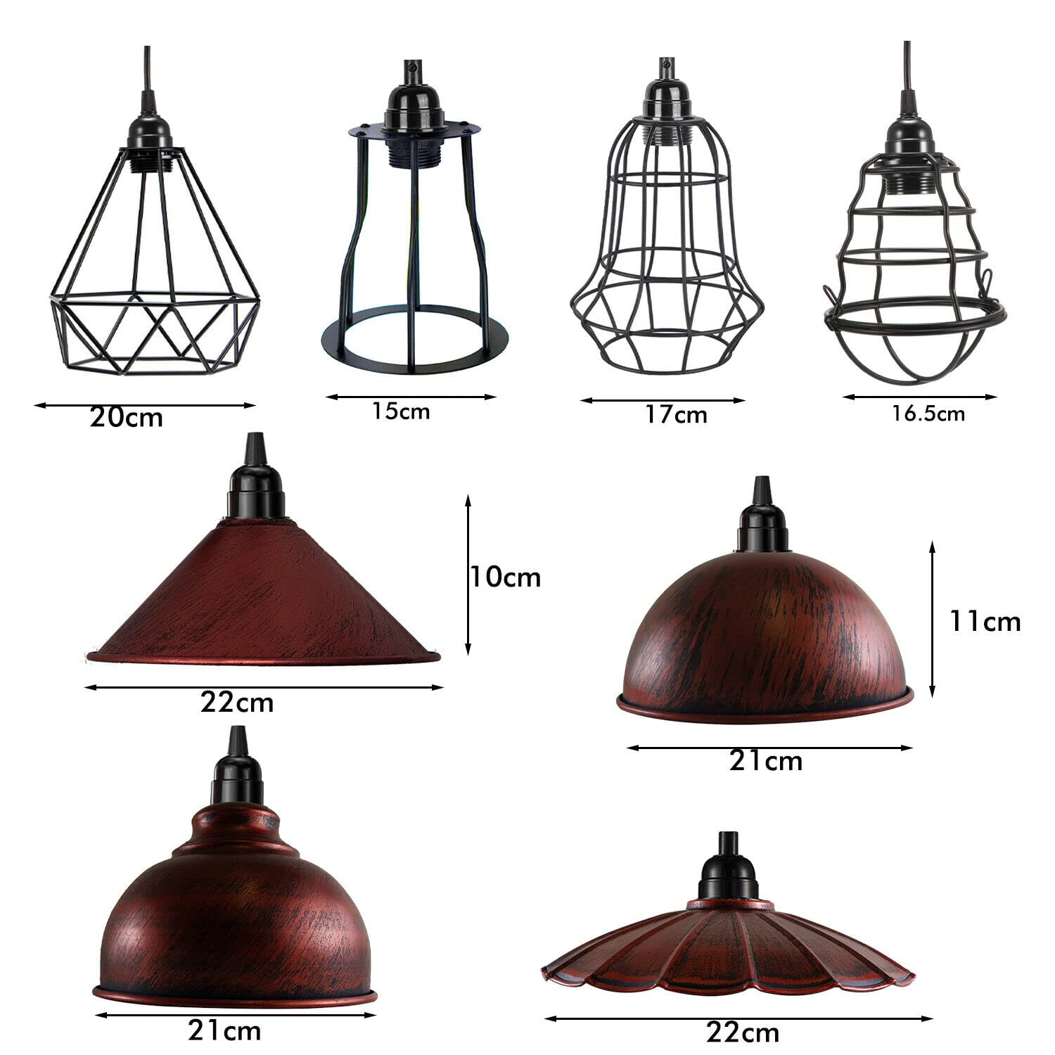 Vintage Industrial Ceiling Light
