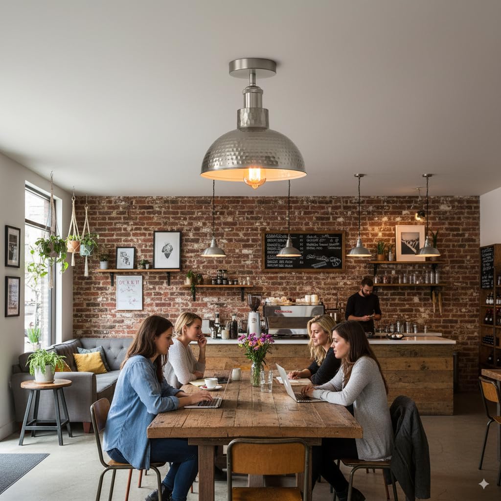 Industrial Modern LED Ceiling Light Fixture ~6382