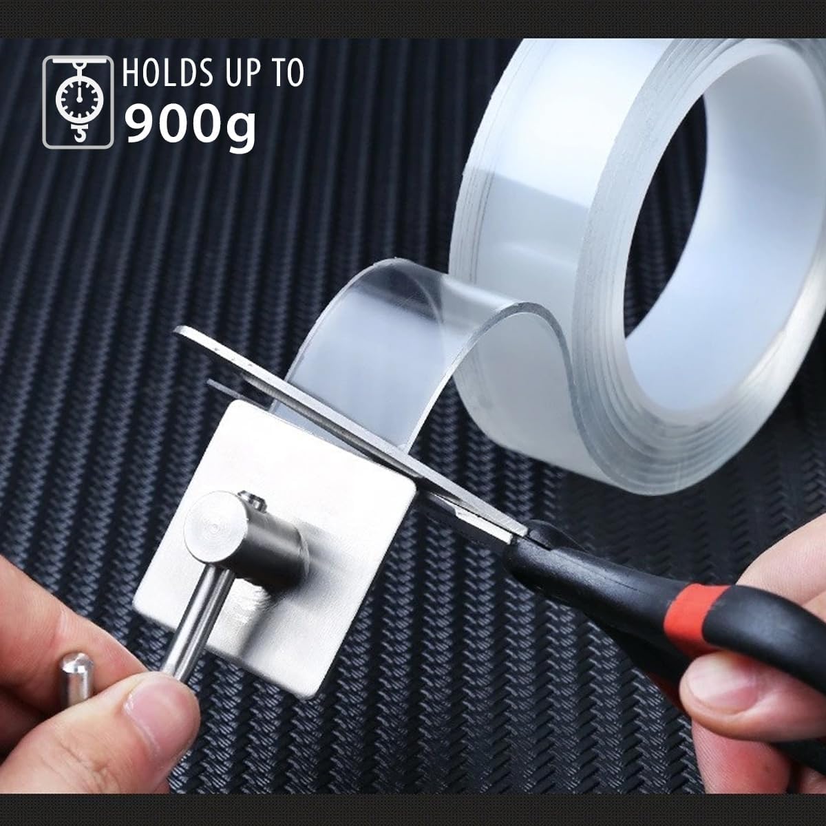 Heavy Duty Clear Adhesive Mounting Tape ~6324