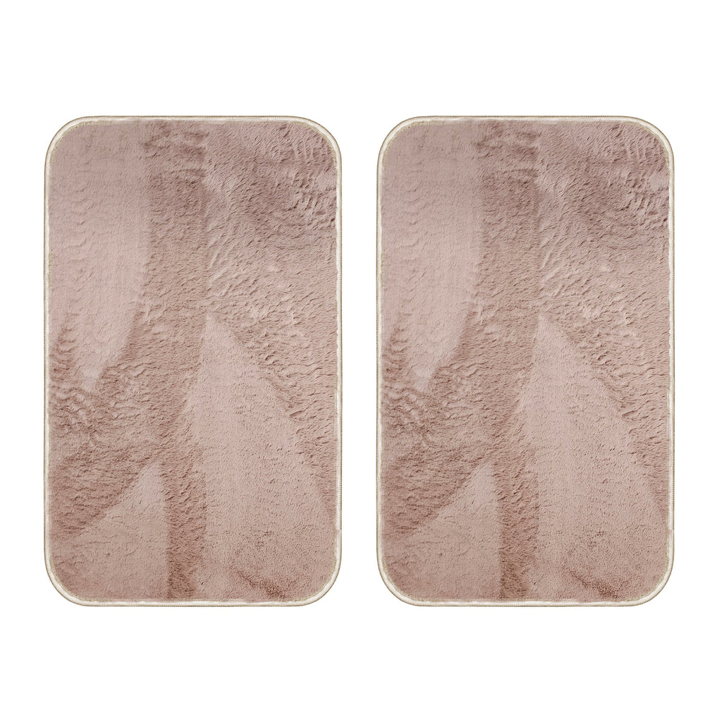 Fluffy Soft Washable Non-Slip Microfiber Doormat for Home Entryway & Bath