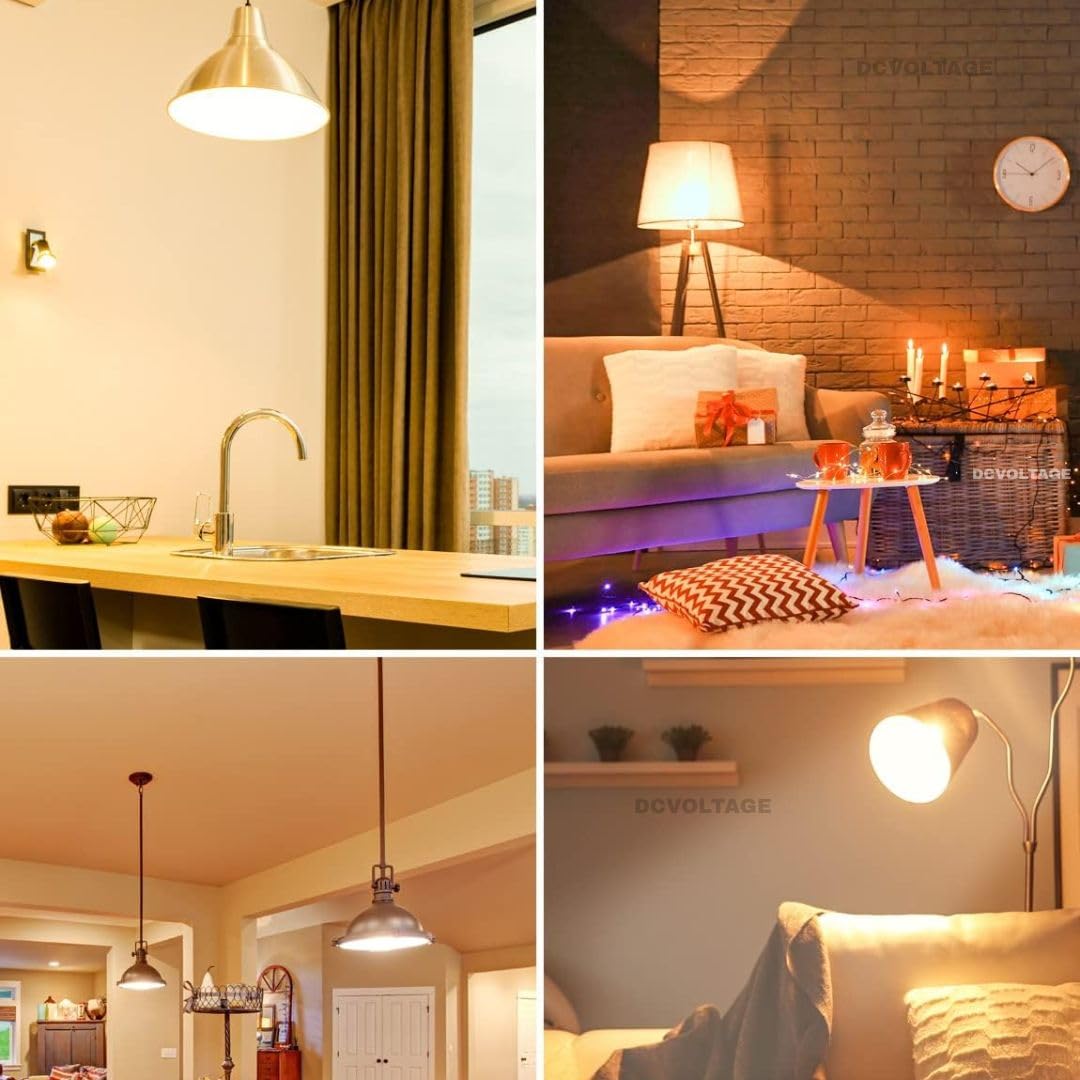 A60 GLS Cool White 7W B22  6400K Non-Dimmable LED Bulb ~6293