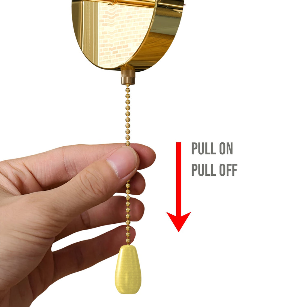 Universal Ceiling Fan Wall Lamp Pull Chain Cord Light Switch