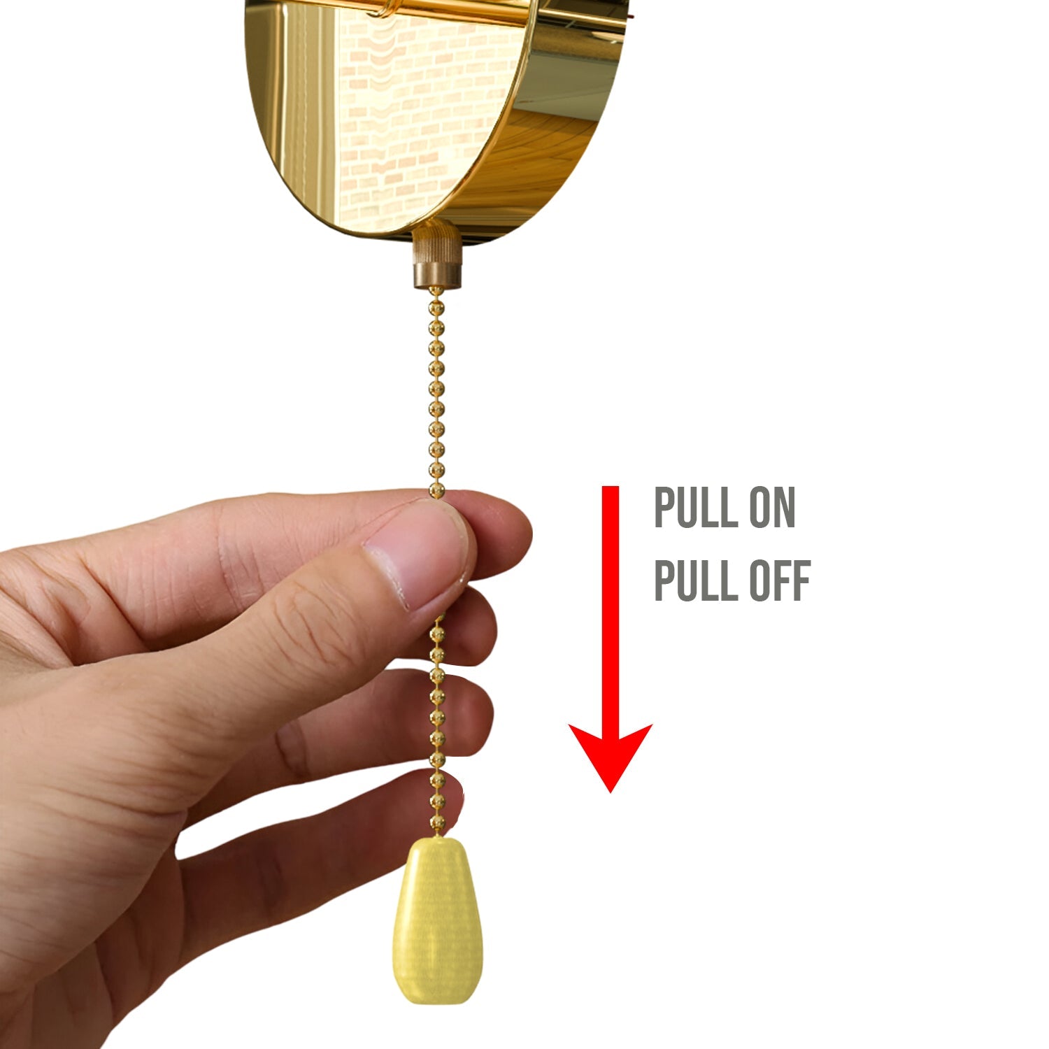 Universal Ceiling Fan Wall Lamp Pull Chain Cord Light Switch