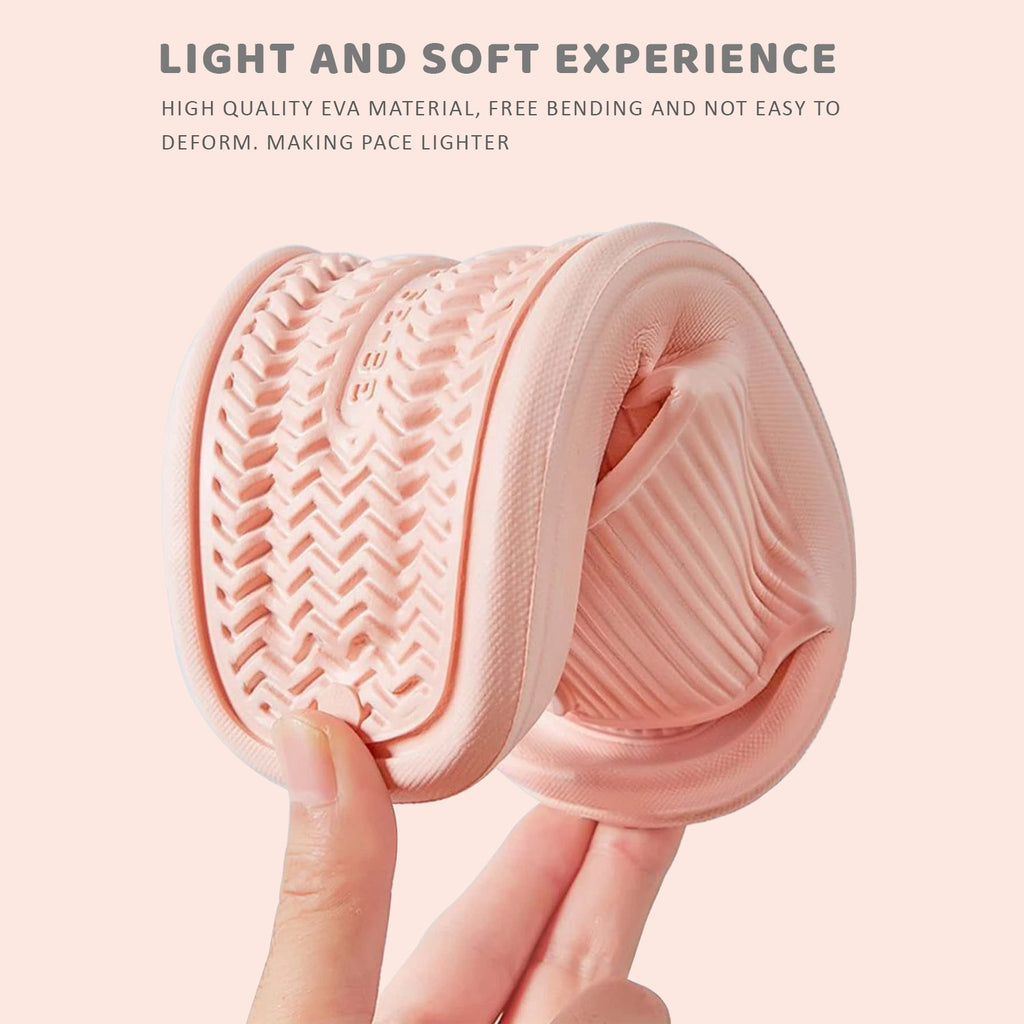 Comfortable Non-Slip EVA Cloud Slides for Bathroom & Home