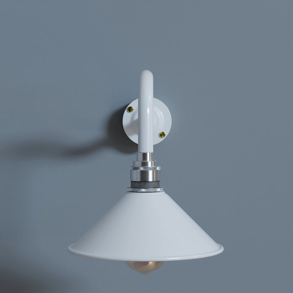 Swan Neck Bend conduit pipe Fitting Metal 20mm Male Thread -5653