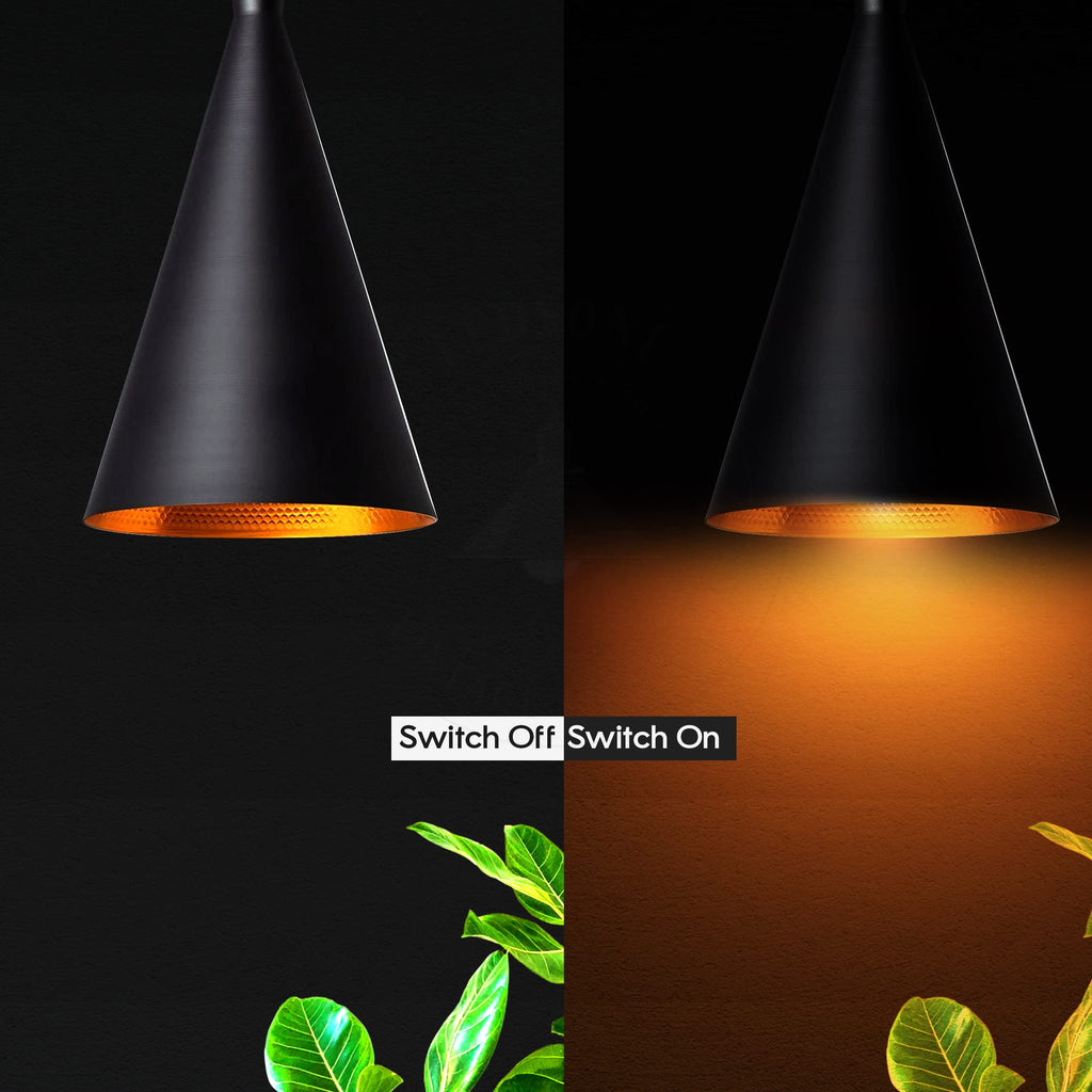 Industrial Metal 3 Head Ceiling Lamp Fixture ~6317