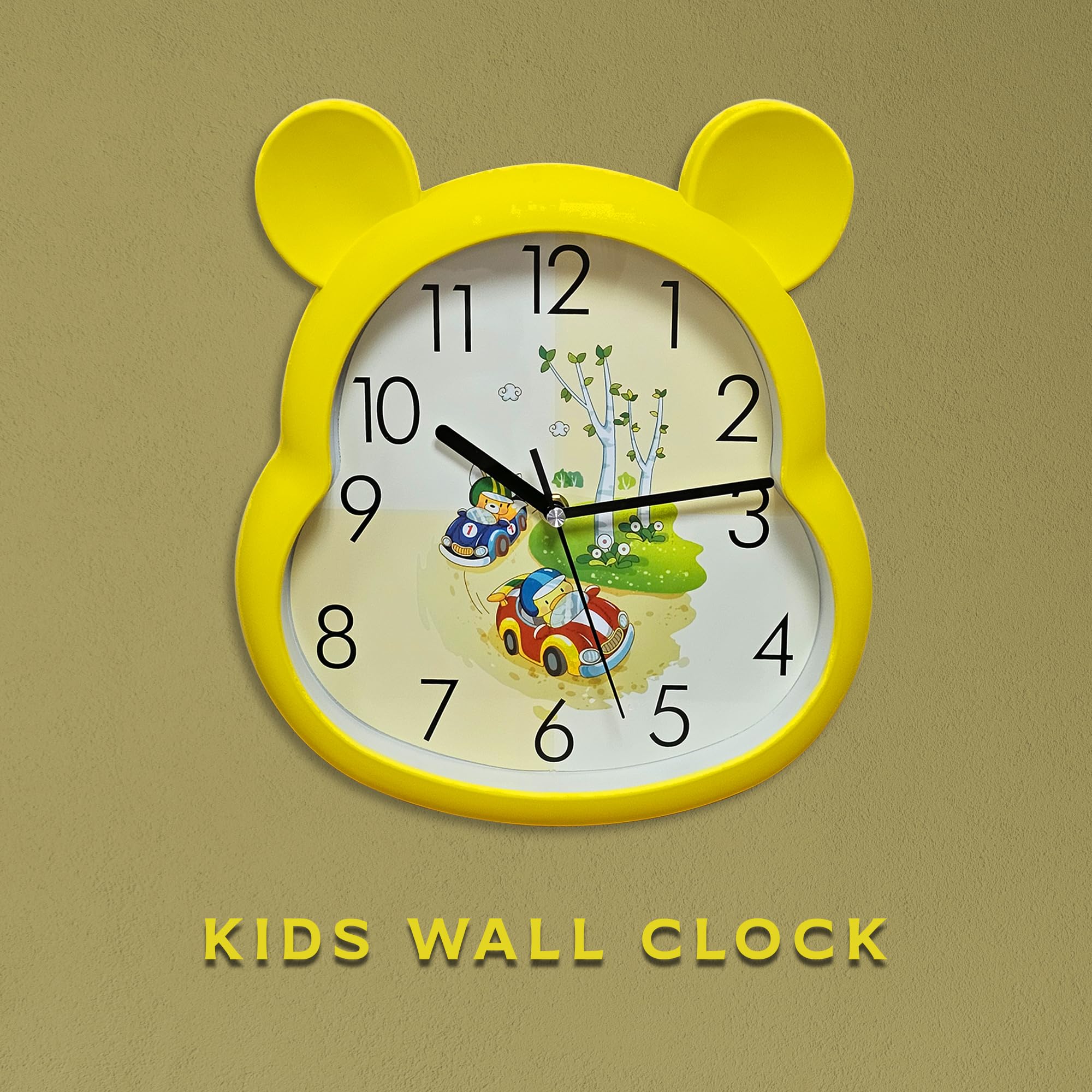 Battery Powered Wall Clock for Kids ~5169