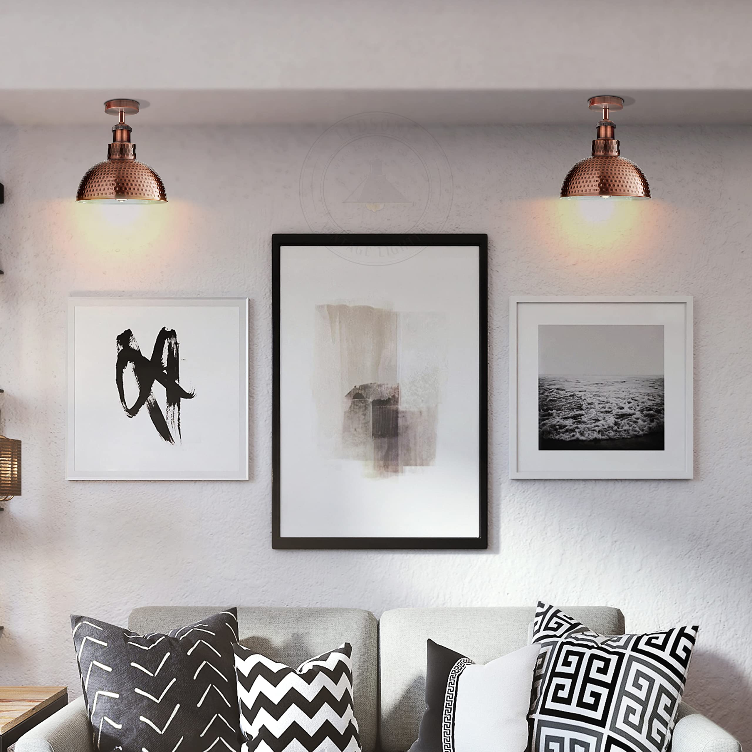 Industrial Modern LED Ceiling Light Fixture ~6382