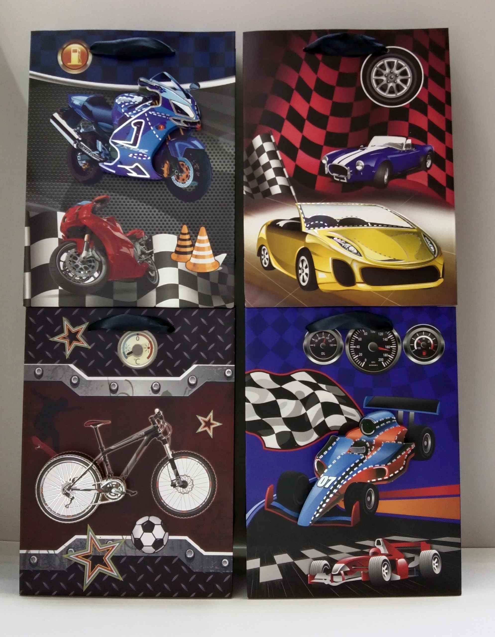 Gift Bags with Handles and Assorted Designs~6300