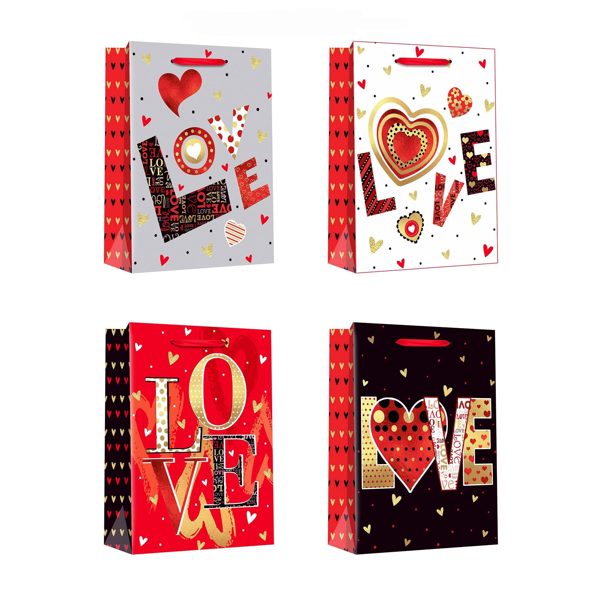 Gift Bags with Handles and Assorted Designs~6300