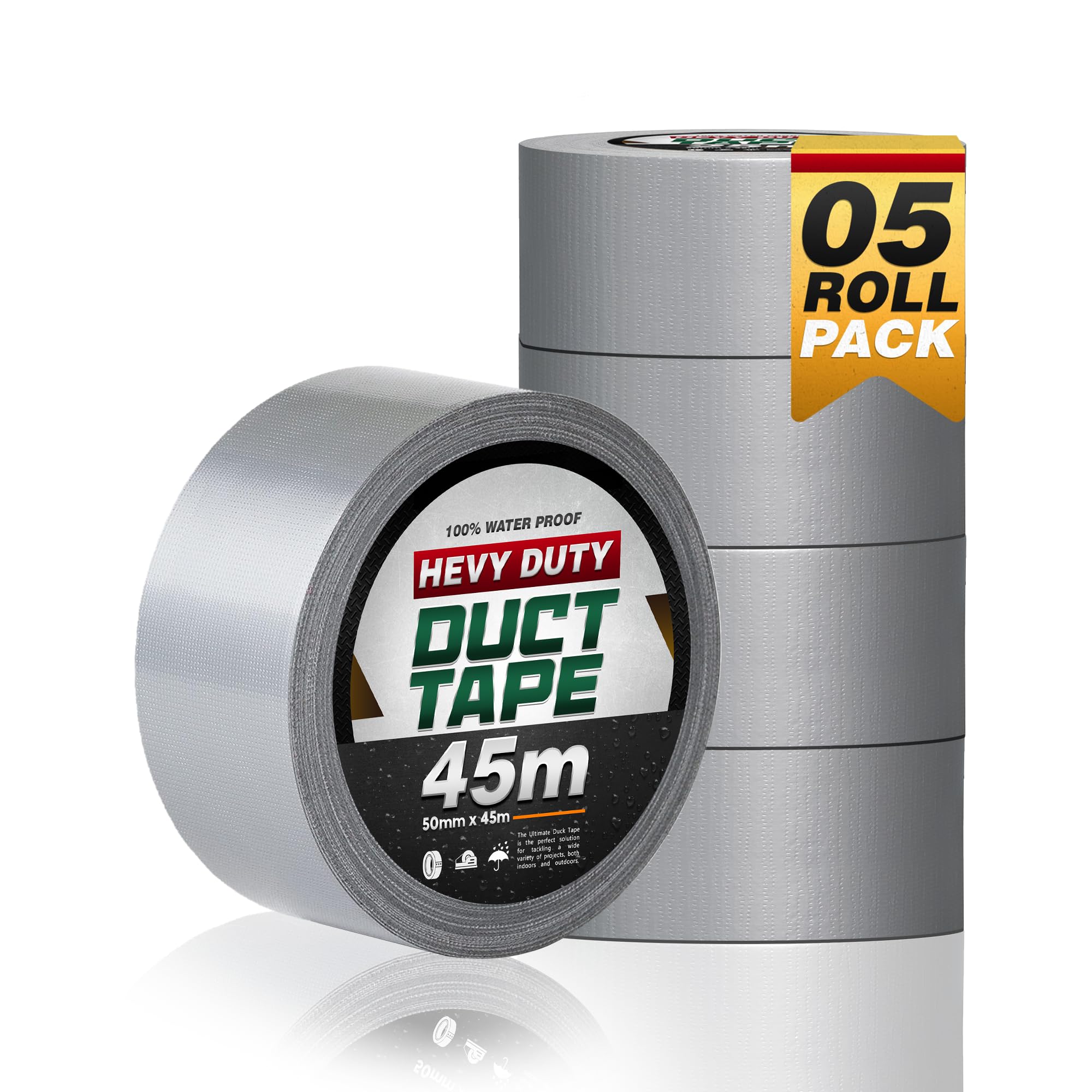 Cloth Gaffer Duct Tape 5cm Wide 45m Long ~6198