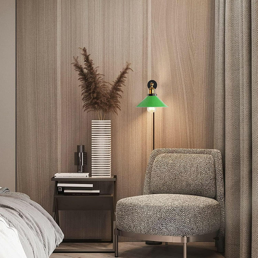 Industrial Indoor Plug in Wall Light with Dimmer ~6332