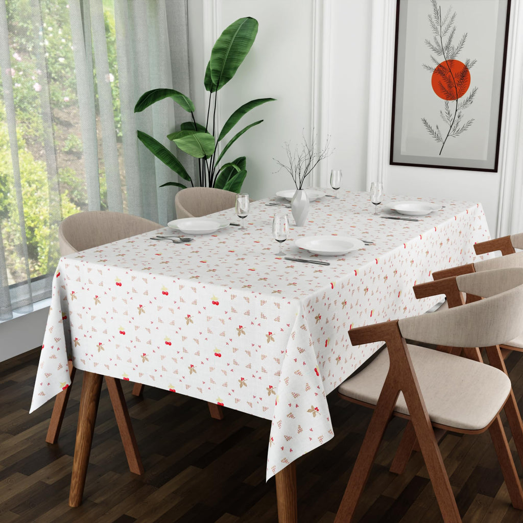 Modern Washable Square Tablecloth for Dining, Events, Parties, Indoor Outdoor Use