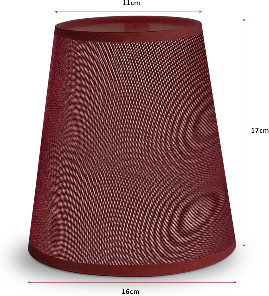 Fabric Lampshade 16x17cm Barrel Cloth ~6244