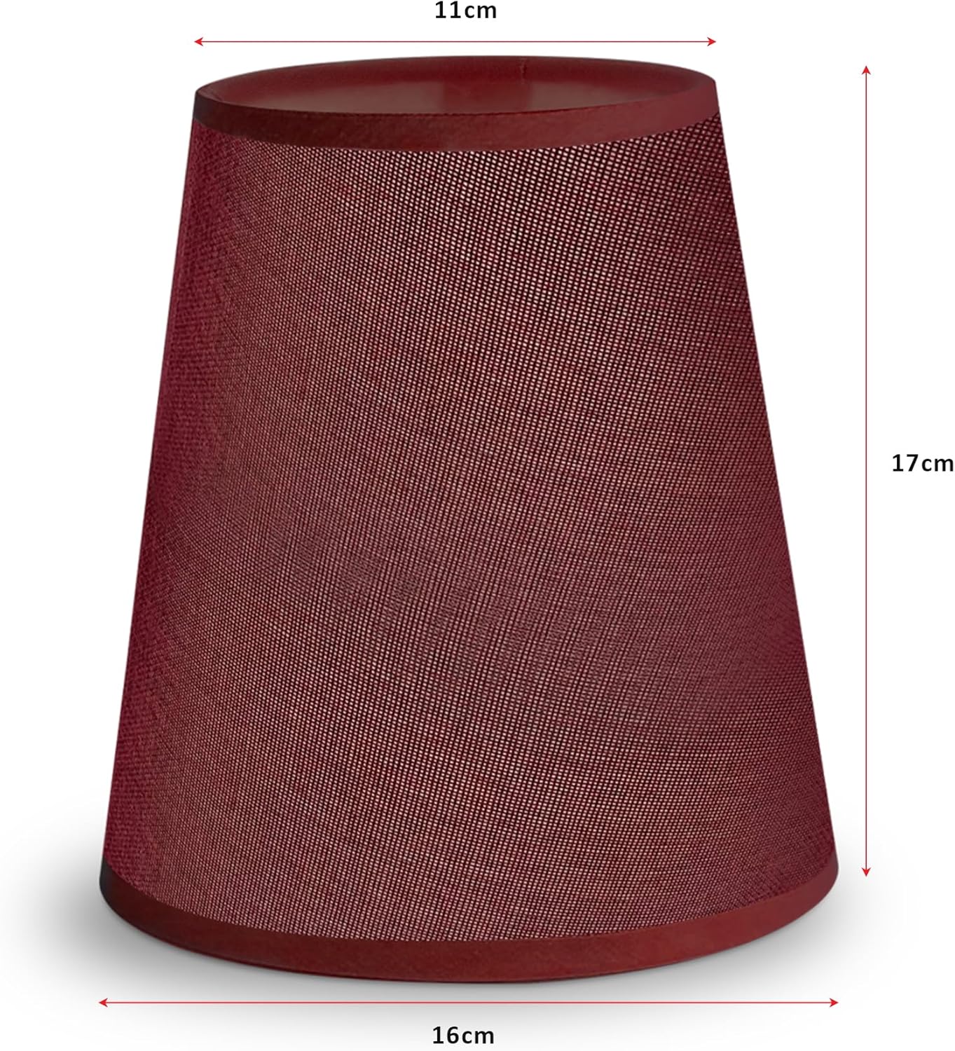 Fabric Lampshade 16x17cm Barrel Cloth ~6244
